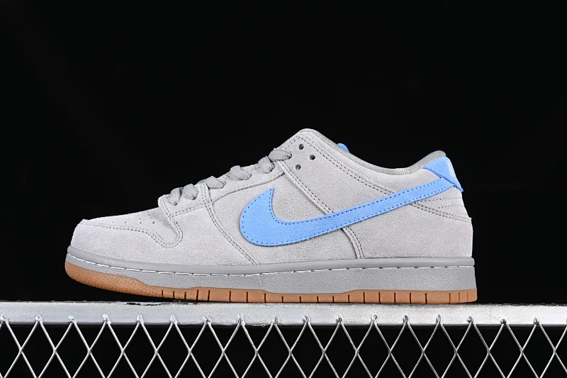 All categories Nk SB Dunk series Nk SB Dunk Low low-top sneakers Nk SB Dunk Low Pro gray blue SB smashed backboard fashion casual sneakers 304292-022